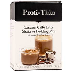 Proti-Thin Shake & Pudding - Caramel Cafe Latte - 7/Box - Shake & Puddings - Nashua Nutrition