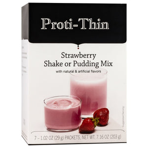 Proti-Thin Shake & Pudding - Strawberry - 7/Box - Shake & Puddings - Nashua Nutrition