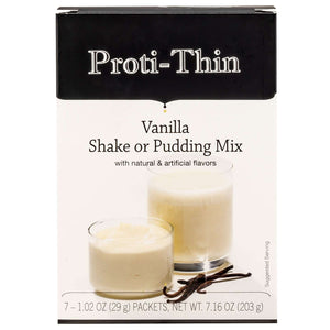 Proti-Thin Shake & Pudding - Vanilla - 7/Box - Shake & Puddings - Nashua Nutrition