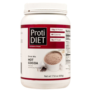 ProtiDiet Hot Drink - Hot Cocoa Jug - 21 Servings - Hot Drinks - Nashua Nutrition