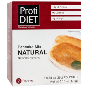 ProtiDiet Pancakes - Natural - 7/Box - Breakfast Items - Nashua Nutrition