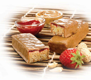 ProtiDiet Protein Bars - Old Fashioned Strawberry & Peanuts, 7 Bars/Box - Protein Bars - Nashua Nutrition