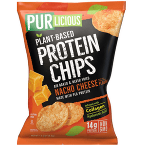 PURlicious - Protein Chips - Nacho Cheese - 1 Bag - Nashua Nutrition