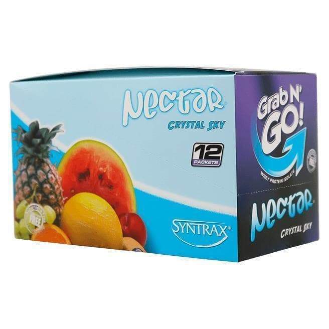 Syntrax - Nectar Protein Powder - Grab N Go - Crystal Sky - 12 Individual Servings