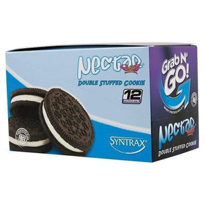 Syntrax - Nectar Protein Powder - Grab N Go - Double Stuffed Cookie - 12 Individual Servings - Protein Powders - Nashua Nutrition