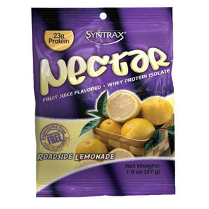 Syntrax - Nectar Protein Powder - Grab N Go - Roadside Lemonade - 12 Individual Servings - Protein Powders - Nashua Nutrition