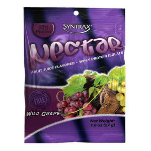 Syntrax - Nectar Protein Powder - Grab N Go - Wild Grape - 12 Individual Servings - Protein Powders - Nashua Nutrition