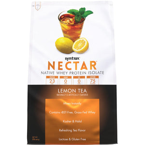 Syntrax - Nectar Protein Powder - Lemon Tea - 32 Serving Bag - Protein Powders - Nashua Nutrition