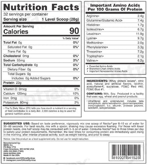 Syntrax - Nectar Protein Powder - Super Fruit Punch - 32 Serving Bag - Nashua Nutrition