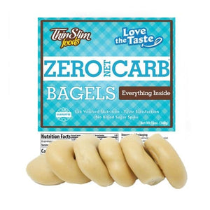 ThinSlim Foods - Love-The-Taste Bagels - Everything Inside - 6 Servings - Breakfast Items - Nashua Nutrition