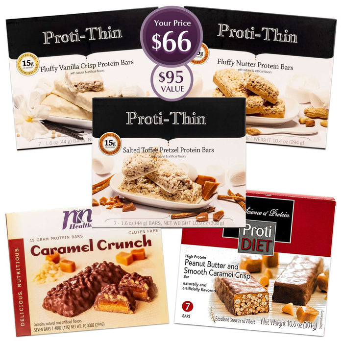 Top 5 Protein Bar Bundle Saver - 35 Servings