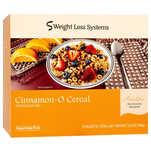 Weight Loss Systems - Cinnamon O's Cereal - 5/Box - Nashua Nutrition