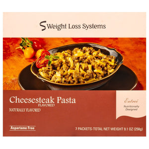 Weight Loss Systems Entree -  Cheesesteak Pasta (7/Box) - Nashua Nutrition