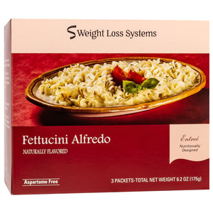 Weight Loss Systems Entree - Fettuccini Alfredo - 3/Box - Dinners & Entrees - Nashua Nutrition