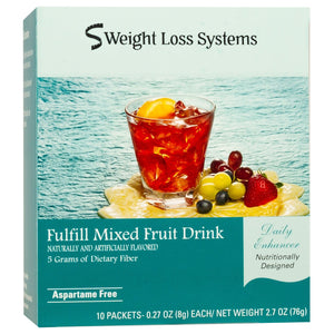 Weight Loss Systems Fiber Drink - Mixed Fruit - 10/Box - Nashua Nutrition