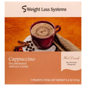 Weight Loss Systems Hot Drinks - Cappuccino Decaffeinated - 7/Box - Hot Drinks - Nashua Nutrition