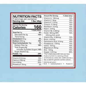 Weight Loss Systems Protein Bars - Cinnamon, 7 Bars/Box - Protein Bars - Nashua Nutrition