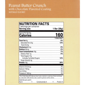 Weight Loss Systems Protein Snack Bars - Peanut Butter Crunch, 7 Bars/Box - Protein Bars - Nashua Nutrition