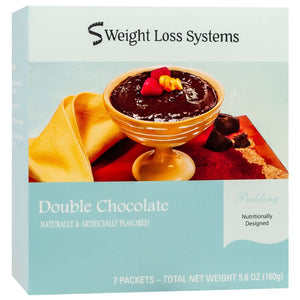 Weight Loss Systems Pudding - Double Chocolate - 7/Box - Shake & Puddings - Nashua Nutrition