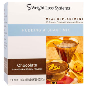 Weight Loss Systems Pudding & Shake - Chocolate - 7/Box - Shake & Puddings - Nashua Nutrition