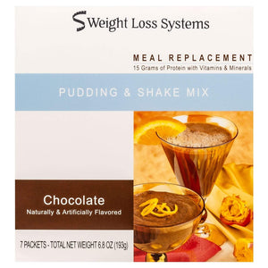 Weight Loss Systems Pudding & Shake - Chocolate - 7/Box - Shake & Puddings - Nashua Nutrition