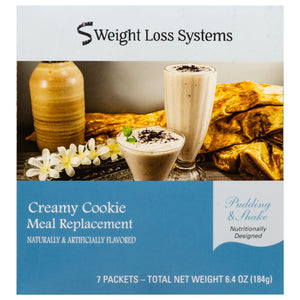 Weight Loss Systems Pudding & Shake - Creamy Cookie - 7/Box - Shake & Puddings - Nashua Nutrition