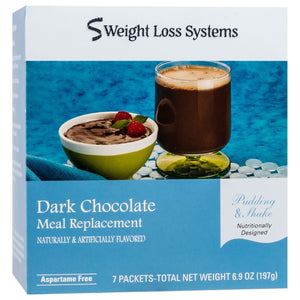 Weight Loss Systems Pudding & Shake - Dark Chocolate - 7/Box - Shake & Puddings - Nashua Nutrition